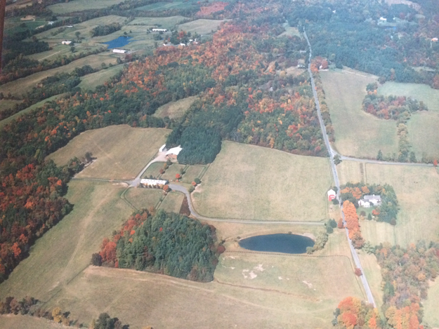 Aerial shot of Gallgher's Stud. Photo via Gallagher's Stud.