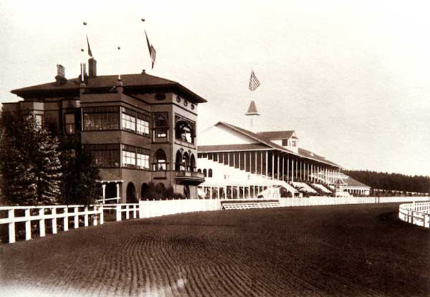 The Clubhouse and Grandstand of the Ingleside Race Track, 1895. Photo courtesy Greg Gaar via Western Neighborhoods Project