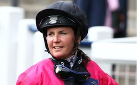 Two female jockeys who have put the men well and truly in their place