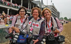 It’s not always a smooth ride for these three outstanding racing photographers
