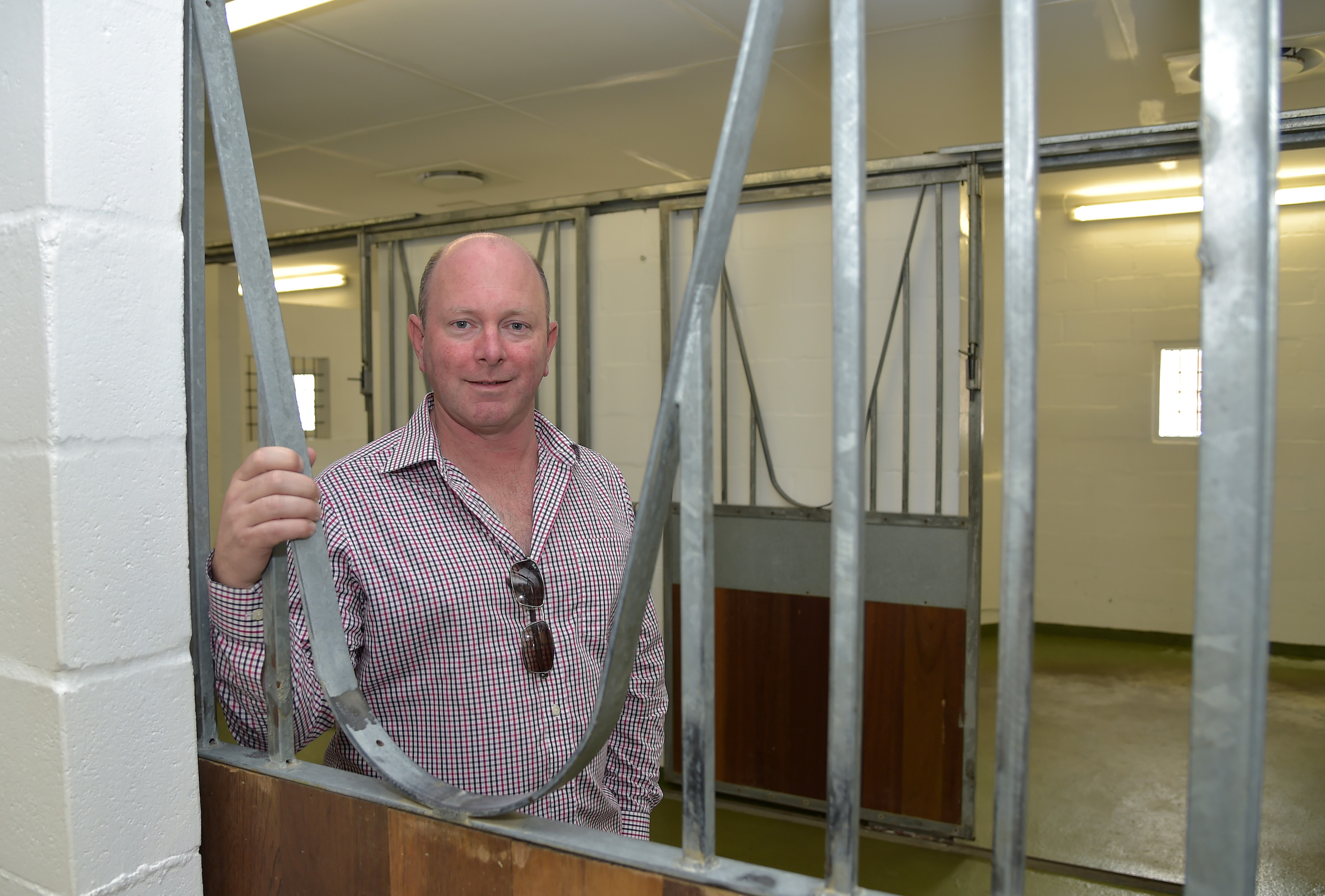 Task force leader Adrian Todd at the Cape Town facility where the quarantine process begins. “A lot of people overseas don’t seem to be aware that we already have protocols in place,” he says. “They think we’re starting from scratch, but that’s not the case.” Photo: Hugh Routledge