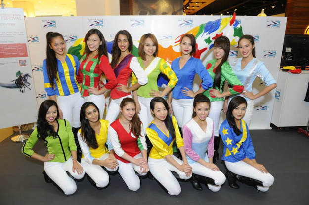 The Turf Belles of the Singapore Turf Club. Photo: Singapore Turf Club.