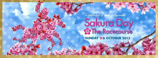 Singapore Turf Club Facebook promotion for Sakura Day at Kranji. Photo: Singapore Turf Club.
