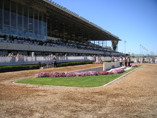 Bay Meadows in San Mateo operated from 1934 to 2008. A month after its closure, construction work began to transform the 83-acre site into a housing and commercial development. Photo: David Ibison.