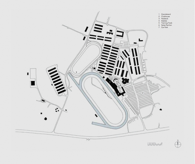 Keeneland present-day plan. Via Turnberry Consulting.