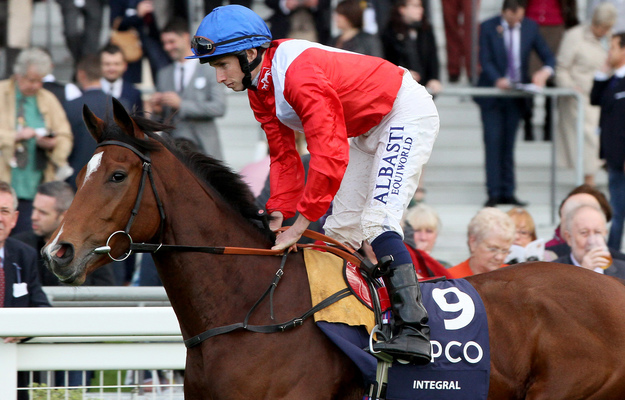 Cheveley Park Stud's Integral, Ryan Moore up, at Ascot. Photo: Frank Sorge/RacingFotos.com