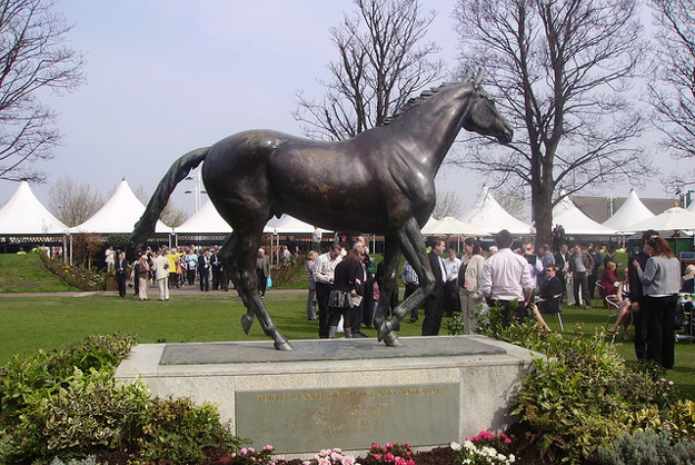 Red Rum, three-time winner of the Grand National at Aintree. Photo: Chris Coomber.