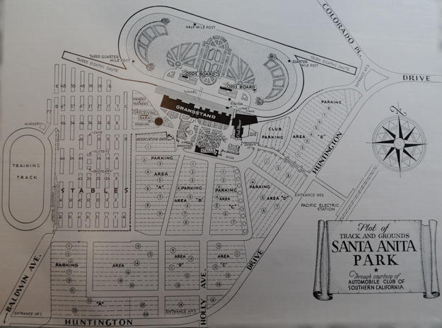 Santa Race Track Seating Chart