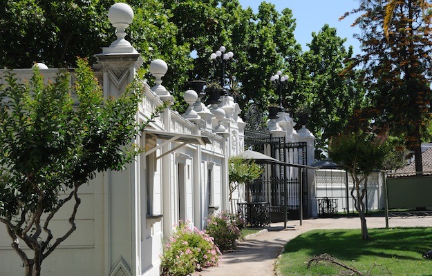 The impressive main entrance.  Photo via Isabelle Taylor