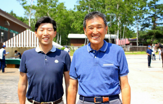 Shunsuke and Katsumi Yoshida. Photo: Isabel Mathew