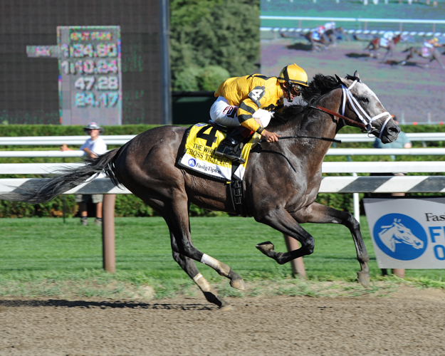 Cross Traffic won the 2013 Whitney. Photo: NYRA/Adam Coglianese.