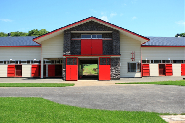 A barn at Sweeney's Paca Paca Farm. Photo: Paca Paca Farm.