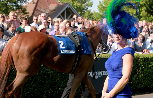 Sponsorship at Baden-Baden. Photo: Longines. 