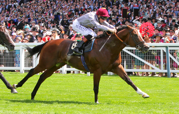 Hannon-trained Toronado winning the G1 Queen Anne Stakes at Royal Ascot. RacingFotos.com