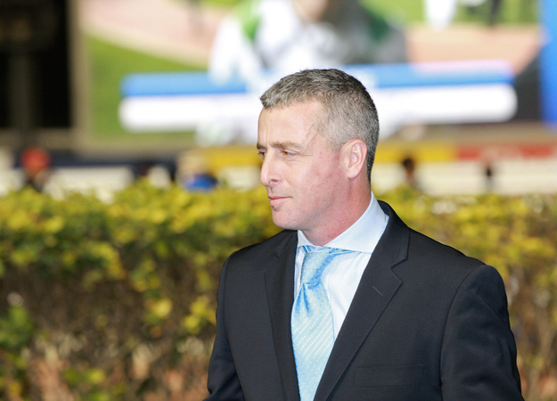 Trainer David Marnane at Meydan Racecourse. RacingFotos.com