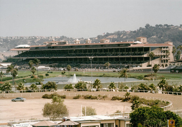 Del Mar facilities. Photo: Del Mar Thoroughbred Club.