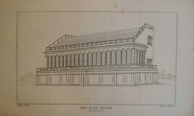 Goodwood Stand design circa 1830. Photo: W.H. Mason.