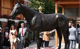 Racing's greats cast in bronze