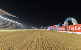 Rich pickings go begging on the Dubai dirt as US trainer is forced to stay home