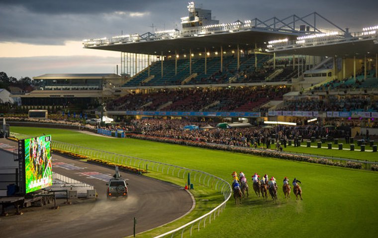 Evening Horse racing  -  Moonee Valley Racecourse