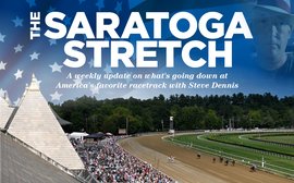 Arcangelo shines a little light as darkness descends on Saratoga – and not for the first time