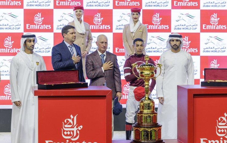 The stars of Dubai World Cup night