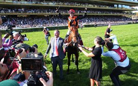 ‘Explosive and extraordinary’: Arc winner Ace Impact is retired to stud