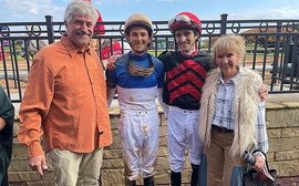 Here’s looking at you, kid! Keith Asmussen surpasses father Steve’s win record as a jockey