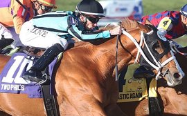 ‘Blood, sweat and tears’ – Jareth Loveberry takes on racing’s elite in Kentucky Derby with Two Phil’s 