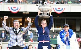 Women’s realm: interview with Jena Antonucci, who made Triple Crown history with Arcangelo after ‘a lifetime of not being seen’