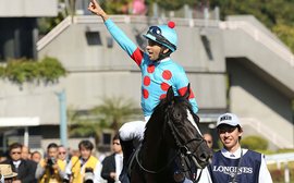 The spring is definitely back in Joao Moreira’s step
