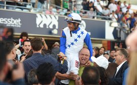 Lopez basks in the glory as the fans create a real buzz on Clasico International day