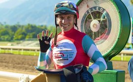 Have saddle, will travel – but now Ryan Curatolo says he is staying put in California