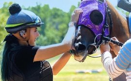 ‘My mom didn’t want the racetrack life for me’ – trainer Dana Saul stands out on her own