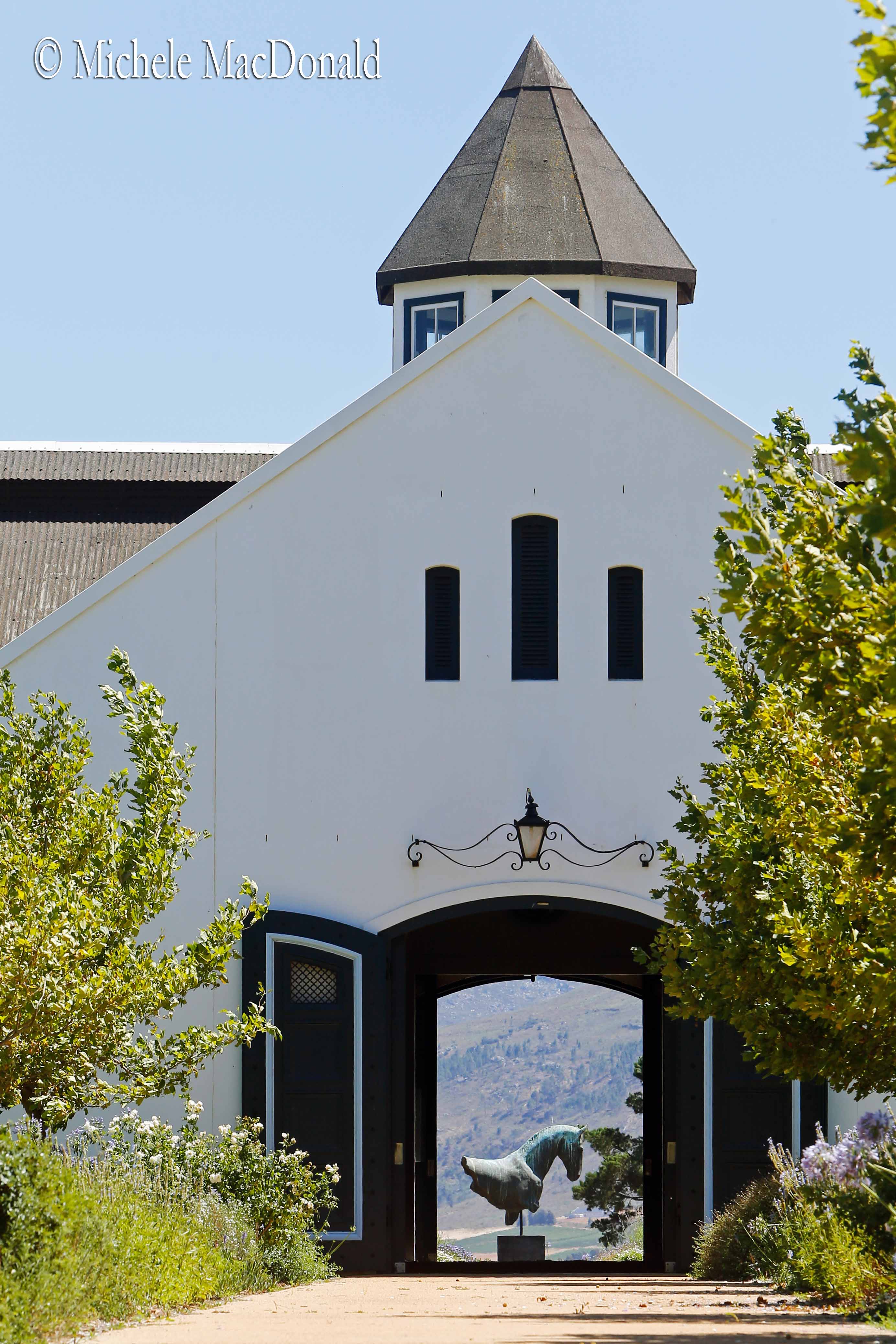 Home sweet home: the stallion barn at Drakenstein Stud. Photo: Michele MacDonald