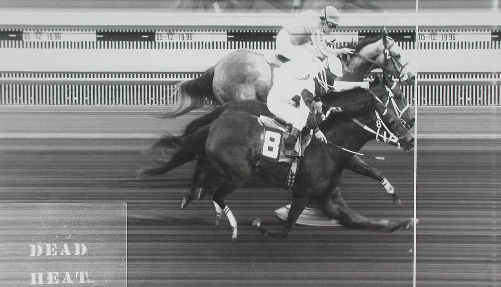 Triple dead heat photo finish at Yakima Meadows. Image: Sundevil88r