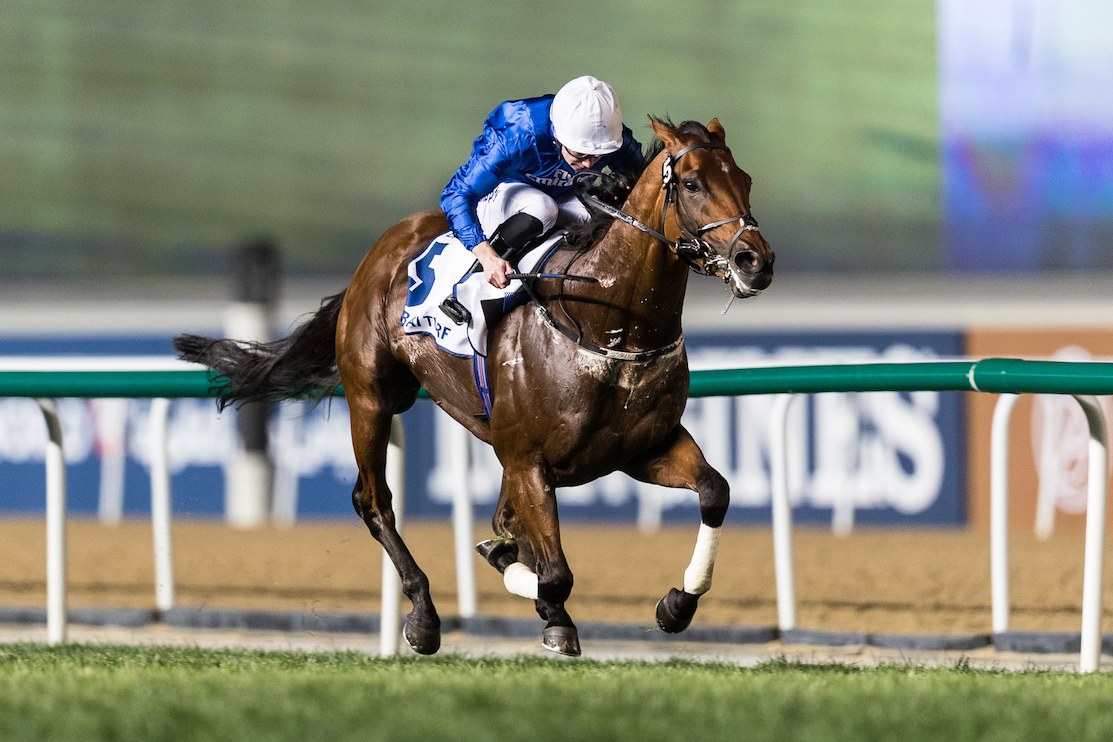  R0yal Ascot is on the agenda now for Benbatle, who was Saeed Bin Suroor’s sixth winner of the Dubai Turf. Photo: Dubai Racing Club/Neville HopwoodPhoto: Dubai Racing Club/Neville Hopwood