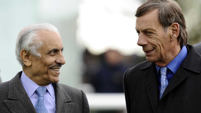 Prince Khalid Abdullah with the late Sir Henry Cecil, who won the flagship Juddmonte International for the Prince in 2011 (Twice Over) and 2012 (Frankel)