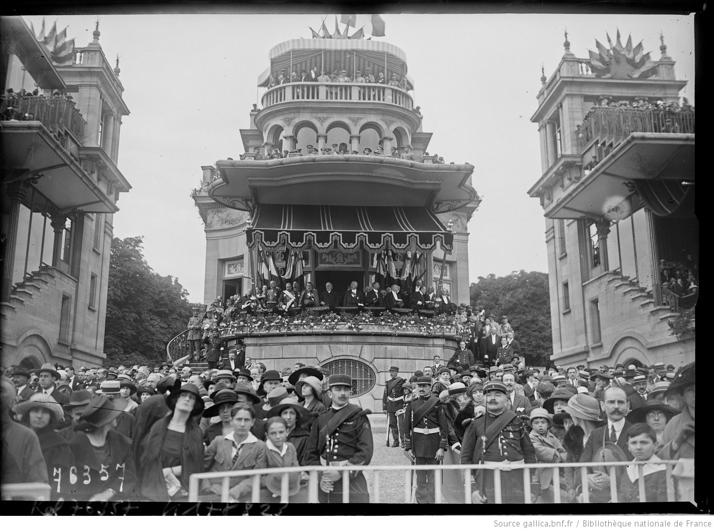 The Tribune Presidentielle in 1922. Photo: Bibliothèque 