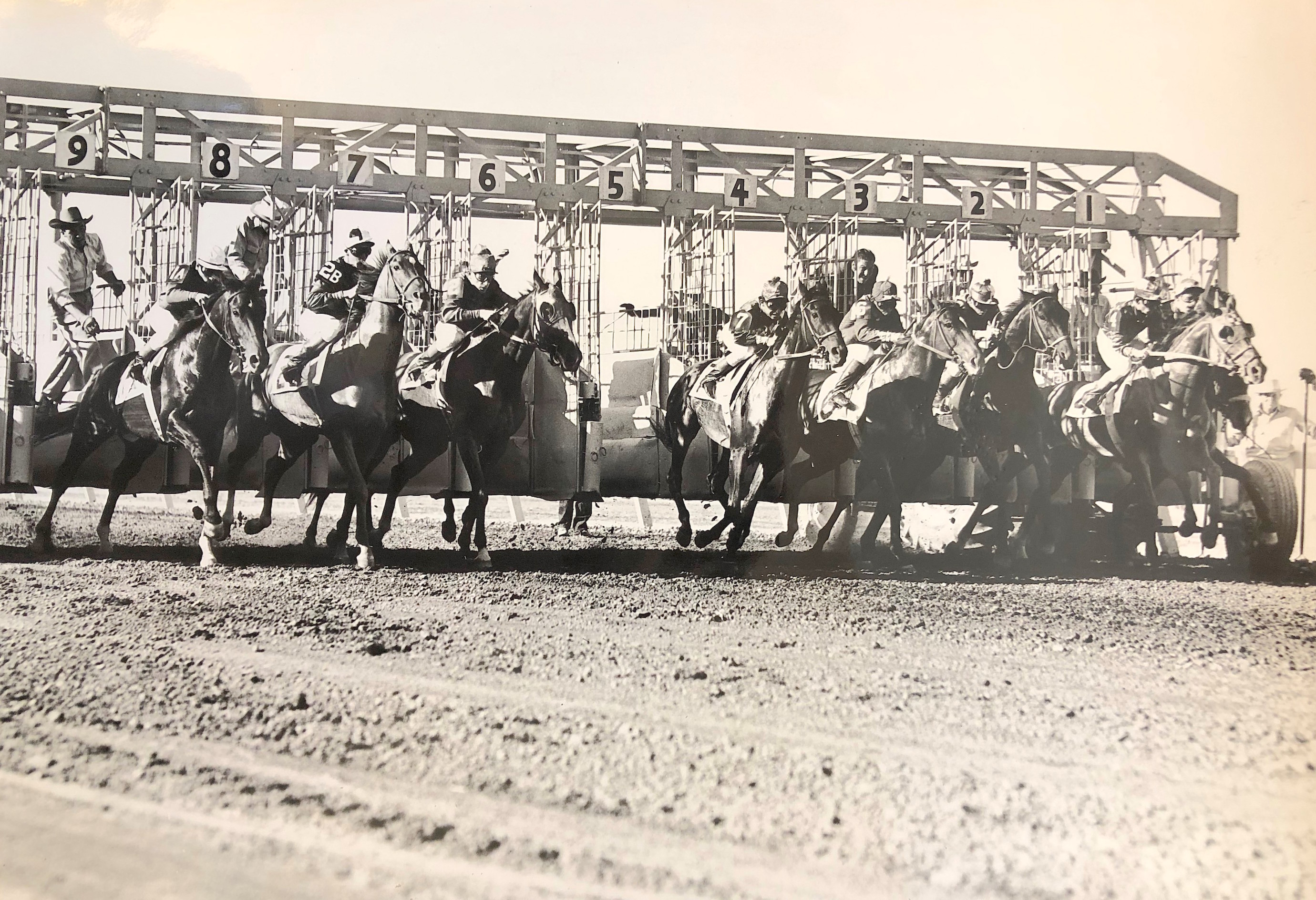 One of the few races that were ever run at Las Vegas Park. Photo: Keeneland Library Thoroughbred Times collection