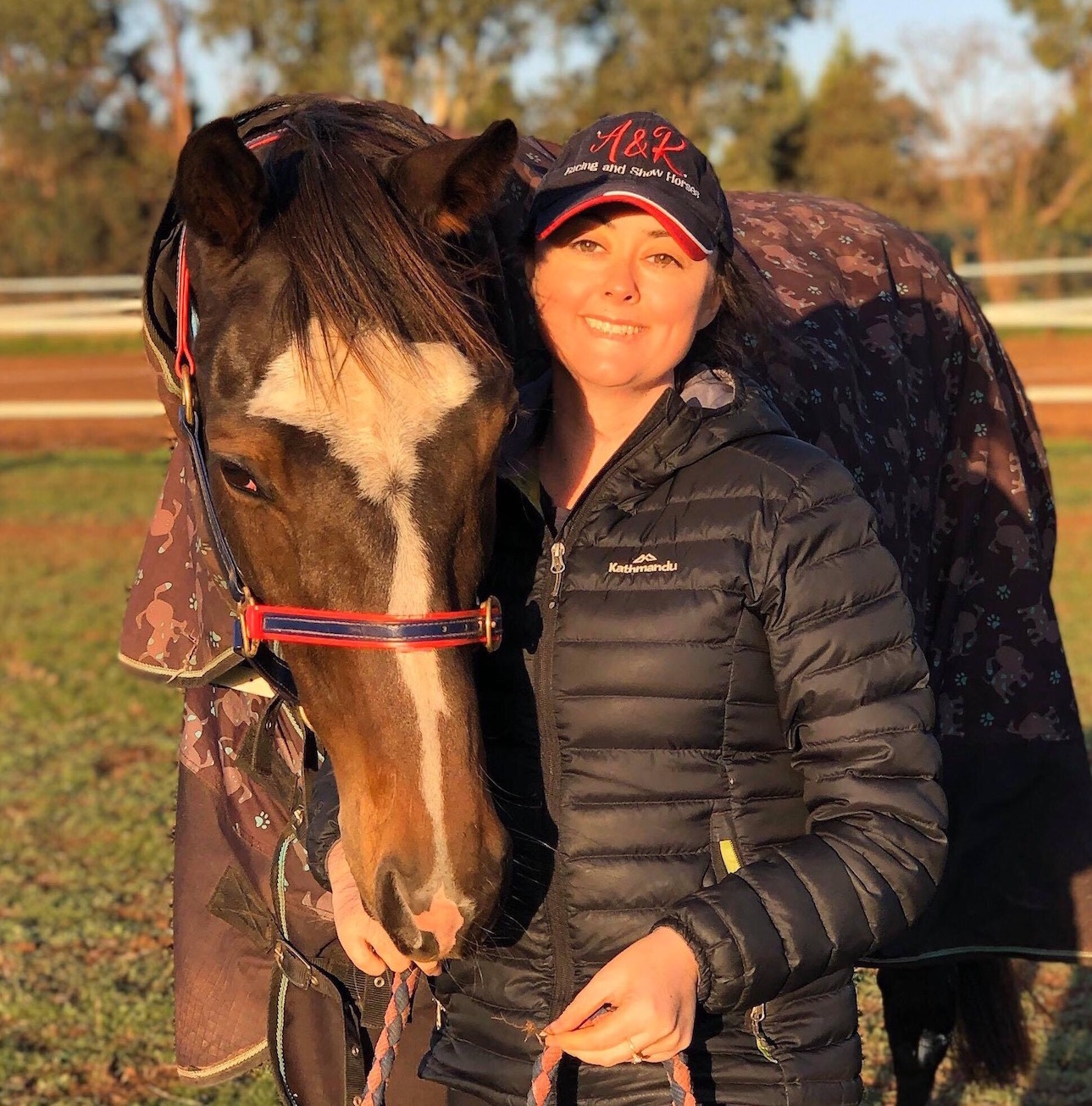 Half a world away: U.S. Army Ranger, runner-up in the 2016 Epsom Derby, with Rebecca Groen in Australia