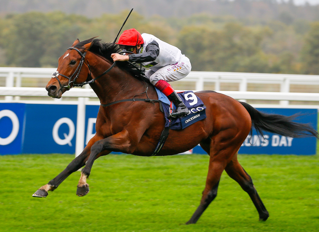 Cracksman (pictured winning the 2017 Champion Stakes at Ascot under Frankie Dettori) was one of many stars to have passed through Malcolm Bastard’s pre-training operation. Photo: focusonracing.com