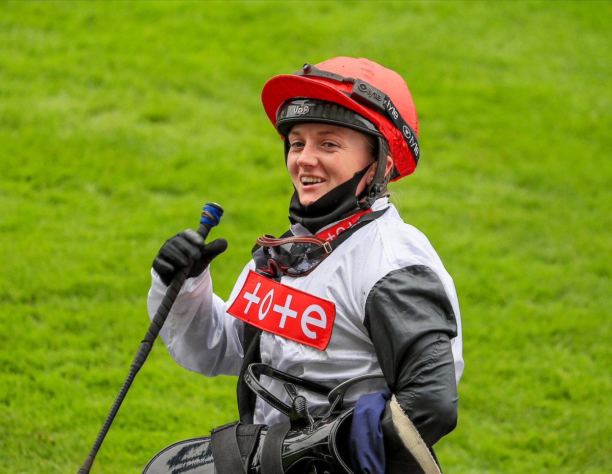 Hollie Doyle: She follows in the footsteps of Olympic greats Jessica Ennis-Hill and Kelly Holmes as a Sunday Times Sportswoman of the Year. Photo: Mark Cranham/focusonracing.com