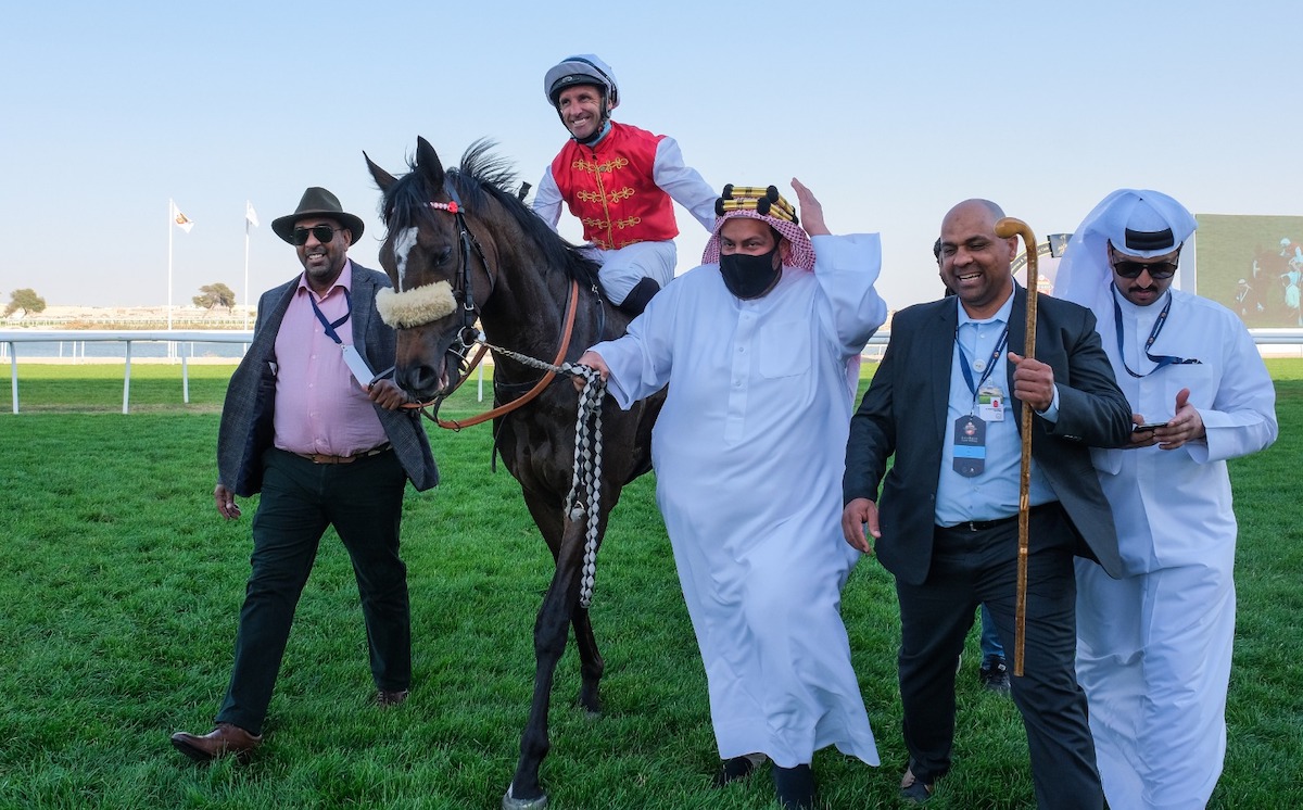 Sakhir success: Zagato (Neil Callan) and connections return after a thumping victory. Photo: REHC / Megan Ridgwell