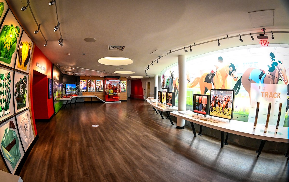 Immersive and interactive: Hall of Fame Gallery and Theater. Photo: Bob Mayberger Photography/National Museum of Racing and Hall of Fame