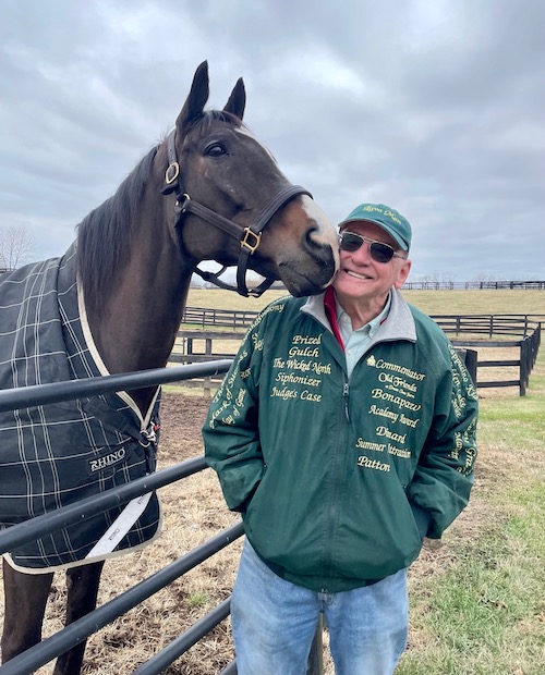 Easygoing pals: Lava Man and Old Friends founder Michael Blowen. Photo: Amanda Duckworth