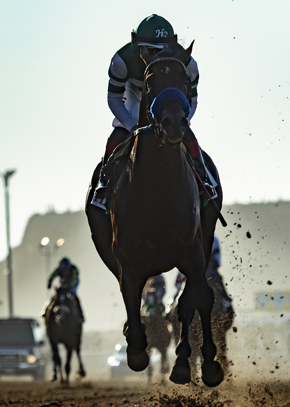 Del Mar masterclass: Flightline is out on his own as he wins the Pacific Classic by 19¼ lengths. Photo: Benoit