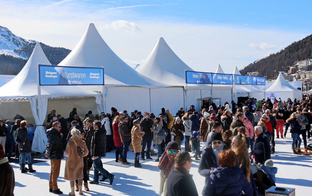 Ice ice baby: ‘There is nowhere in the racing world like St Moritz,’ says White Turf president Thomas Walther. Photo: swiss-image/AndyMettler