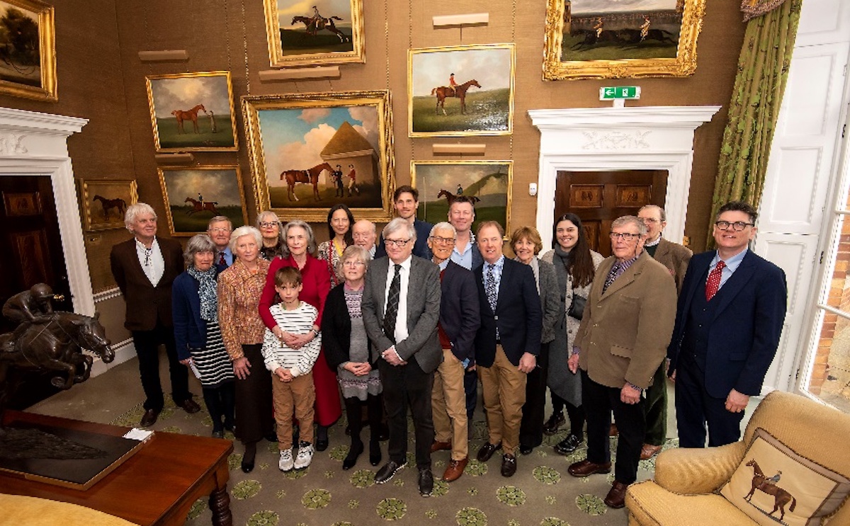 Ellen Chaloner’s descendants at the Jockey Club Rooms in Newmarket. Photo: Mark Westley/The Jockey Club