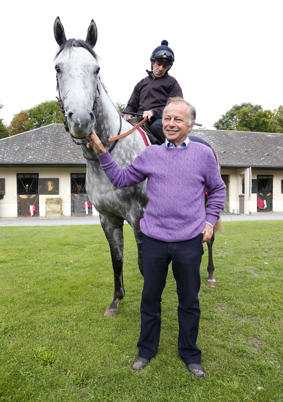 Stable star: Freddy Head pictured in 2015 with five-time G1 winner Solow. Photo: Dan Abraham / focusonracing.com